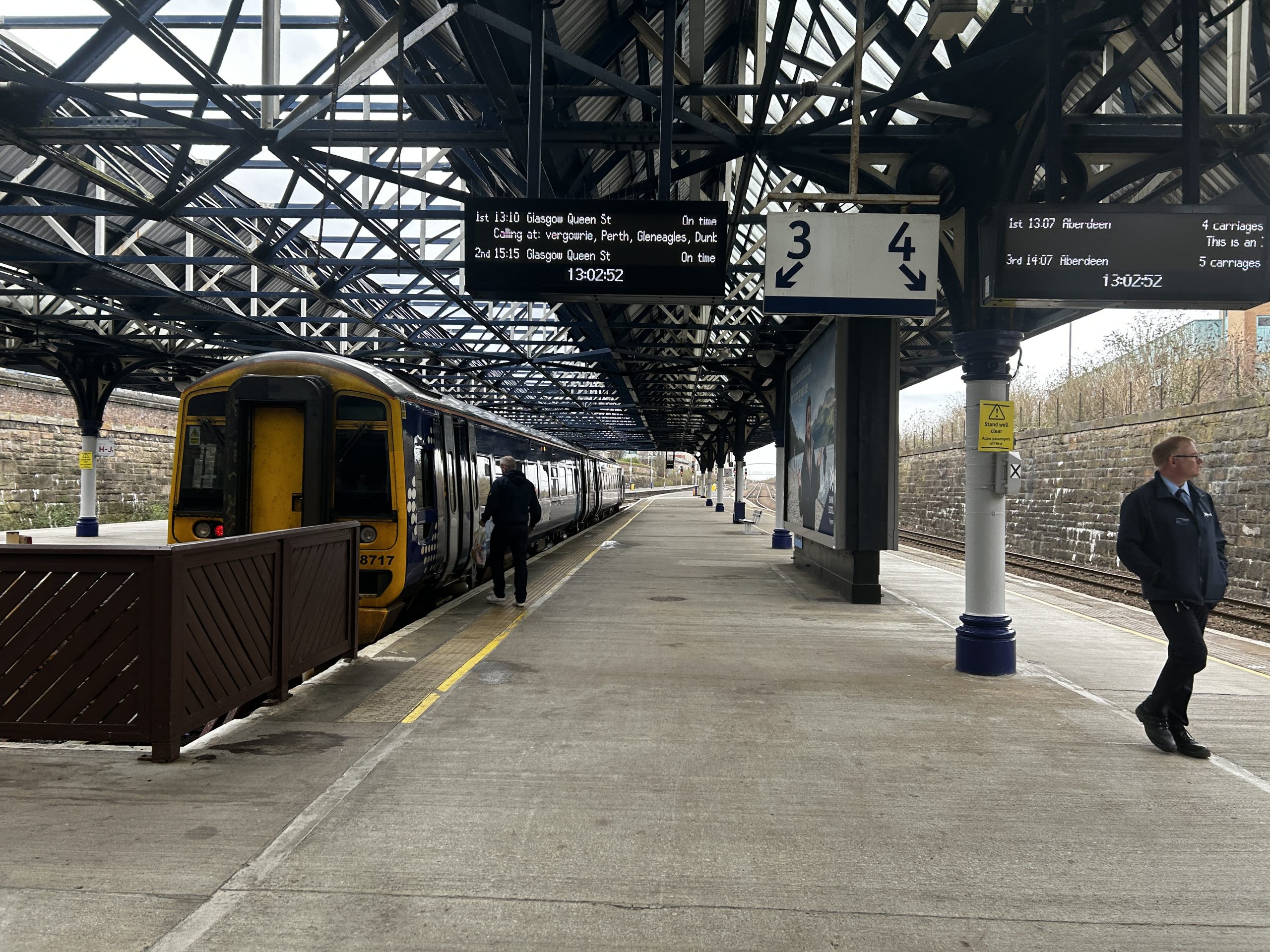 Harry on the trains in Scotland: Experiences north of Edinburgh